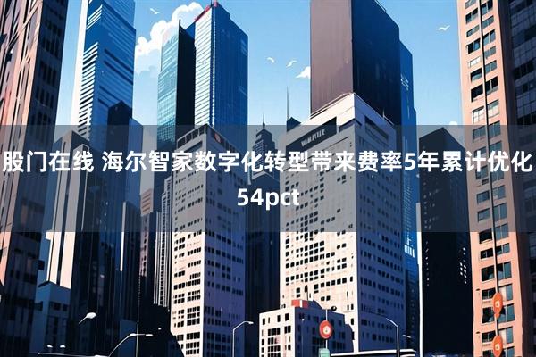 股门在线 海尔智家数字化转型带来费率5年累计优化54pct